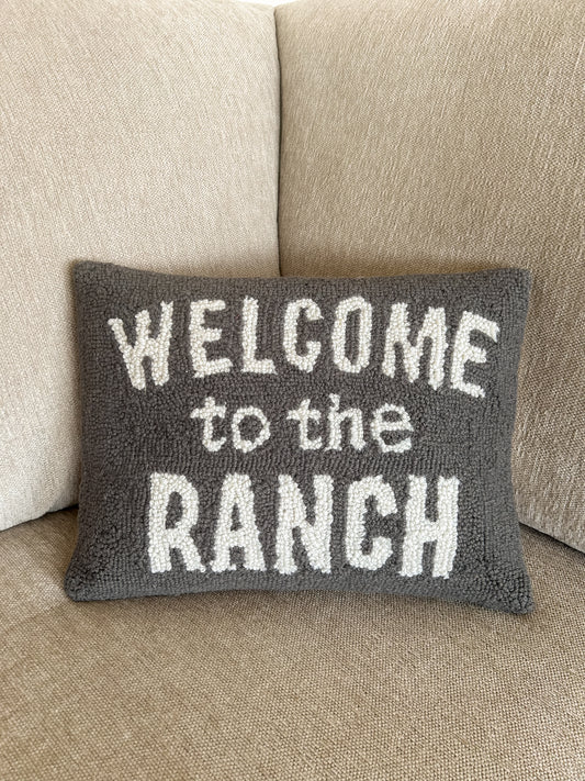 Welcome to the Ranch Pillow