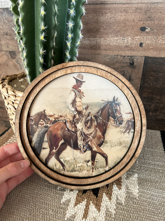 The Vintage Cowboy Art