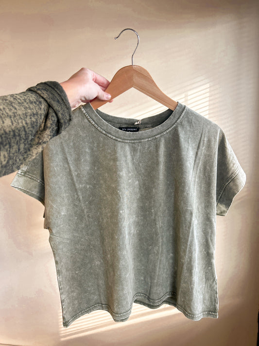 The Green Basic Tee