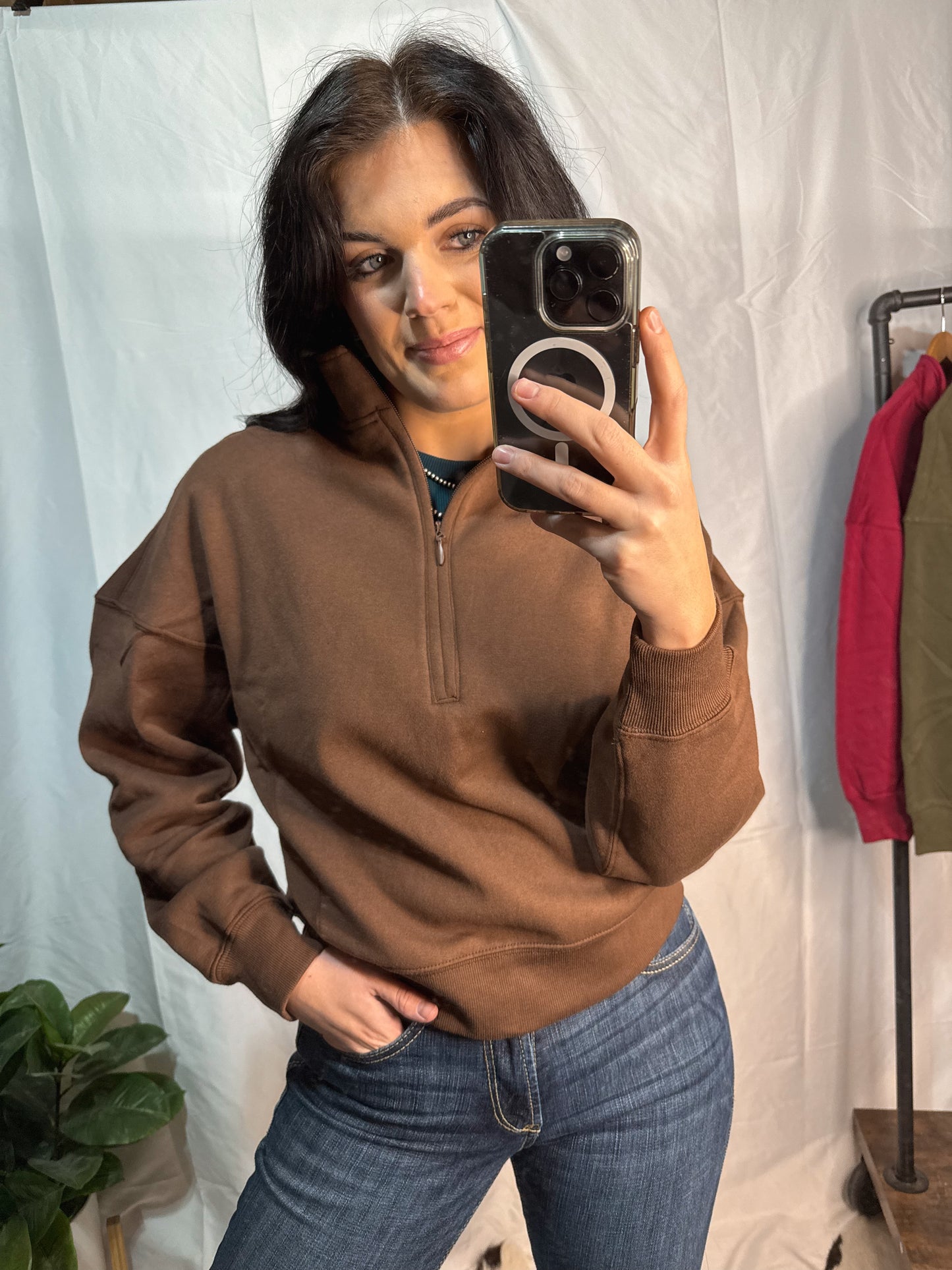 The Chocolate Brown Pullover
