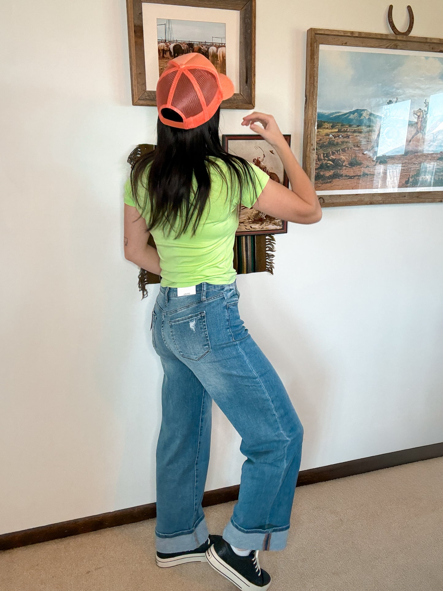 The Tay Wide Leg Jeans