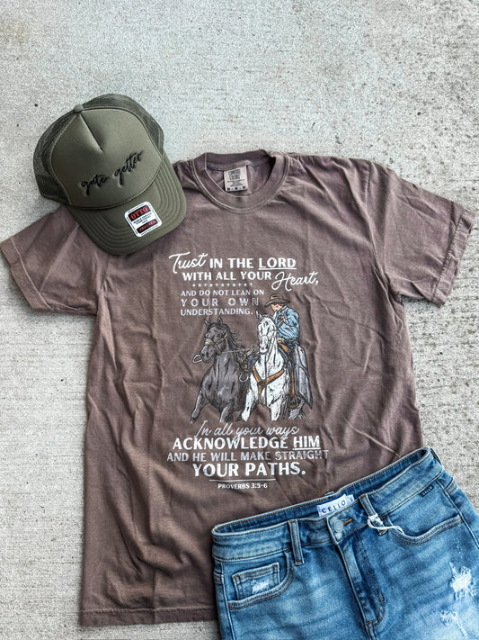Proverbs 3:5-6 Tee