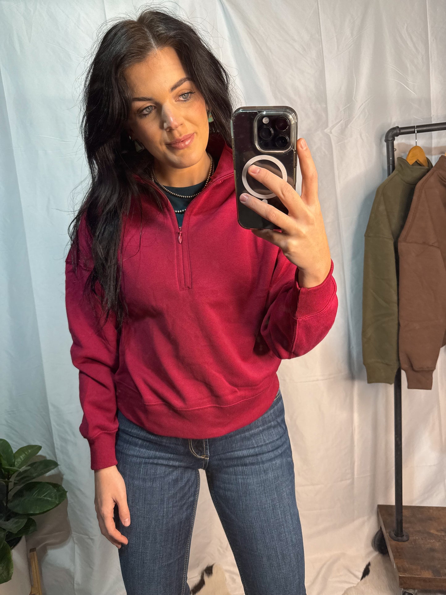 The Cranberry Pullover
