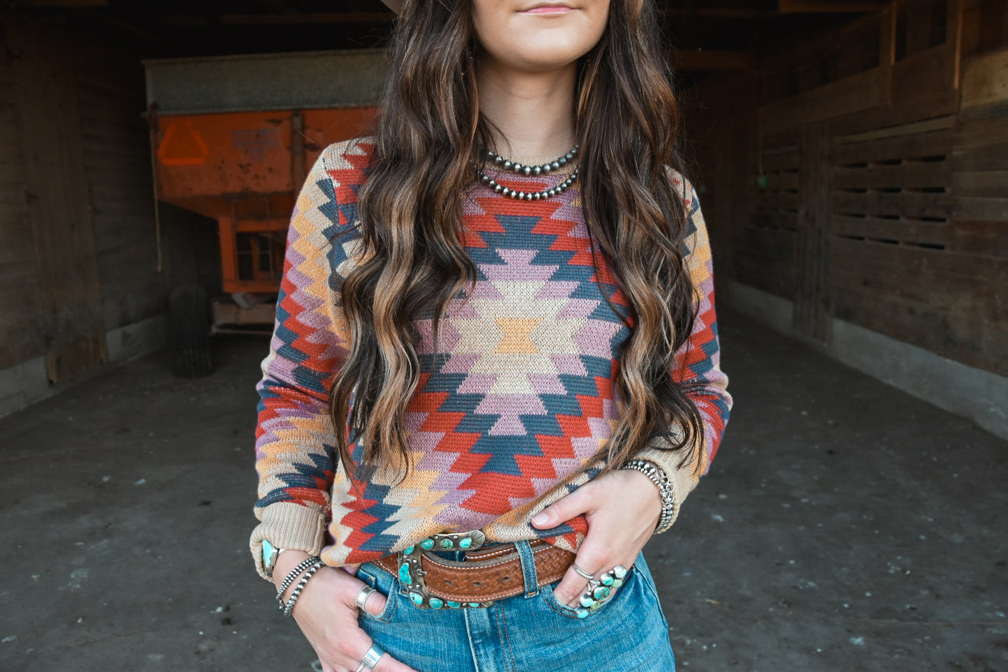 The Barn Quilt Sweater