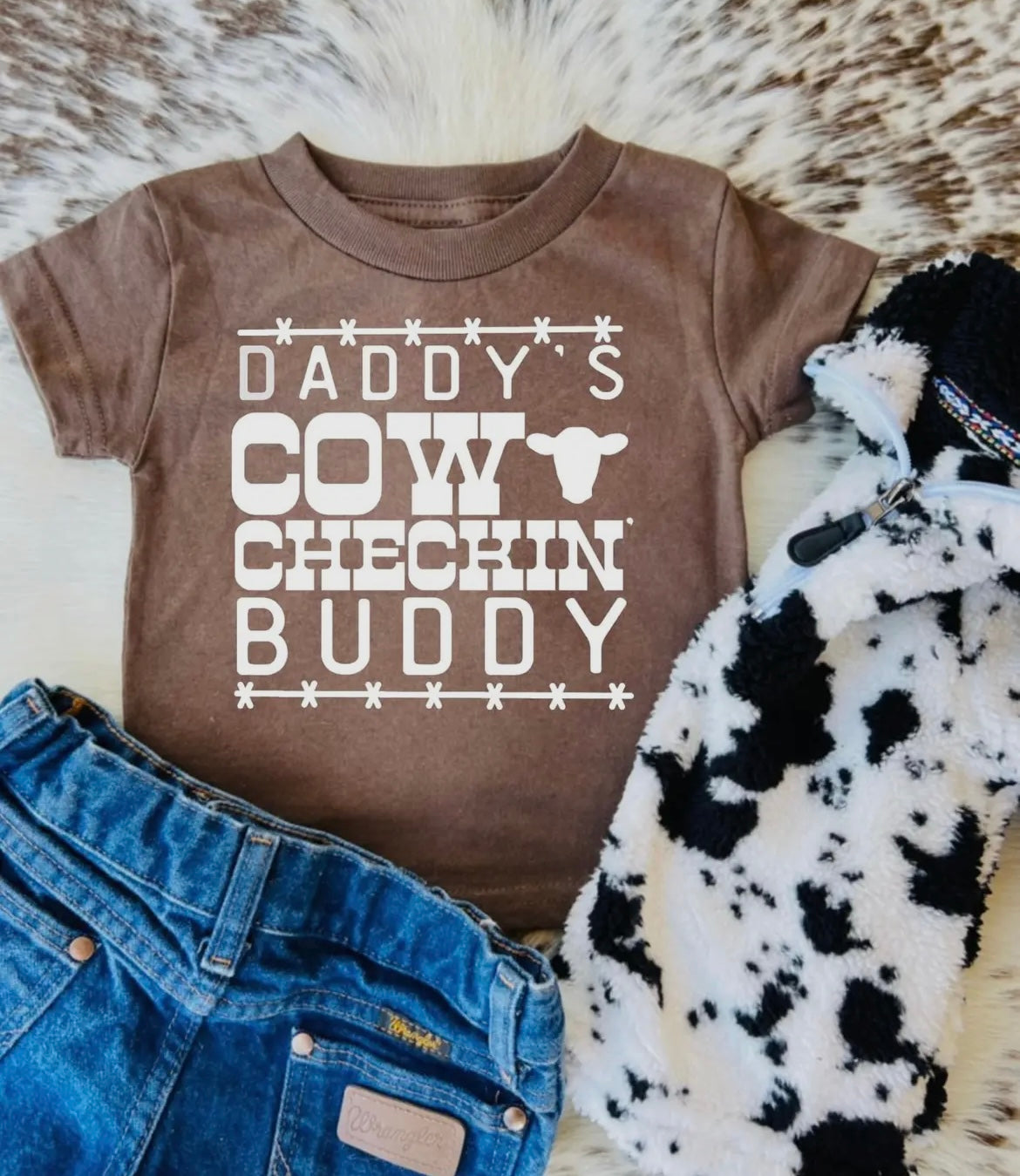 Daddy’s Cow Checkin Buddy