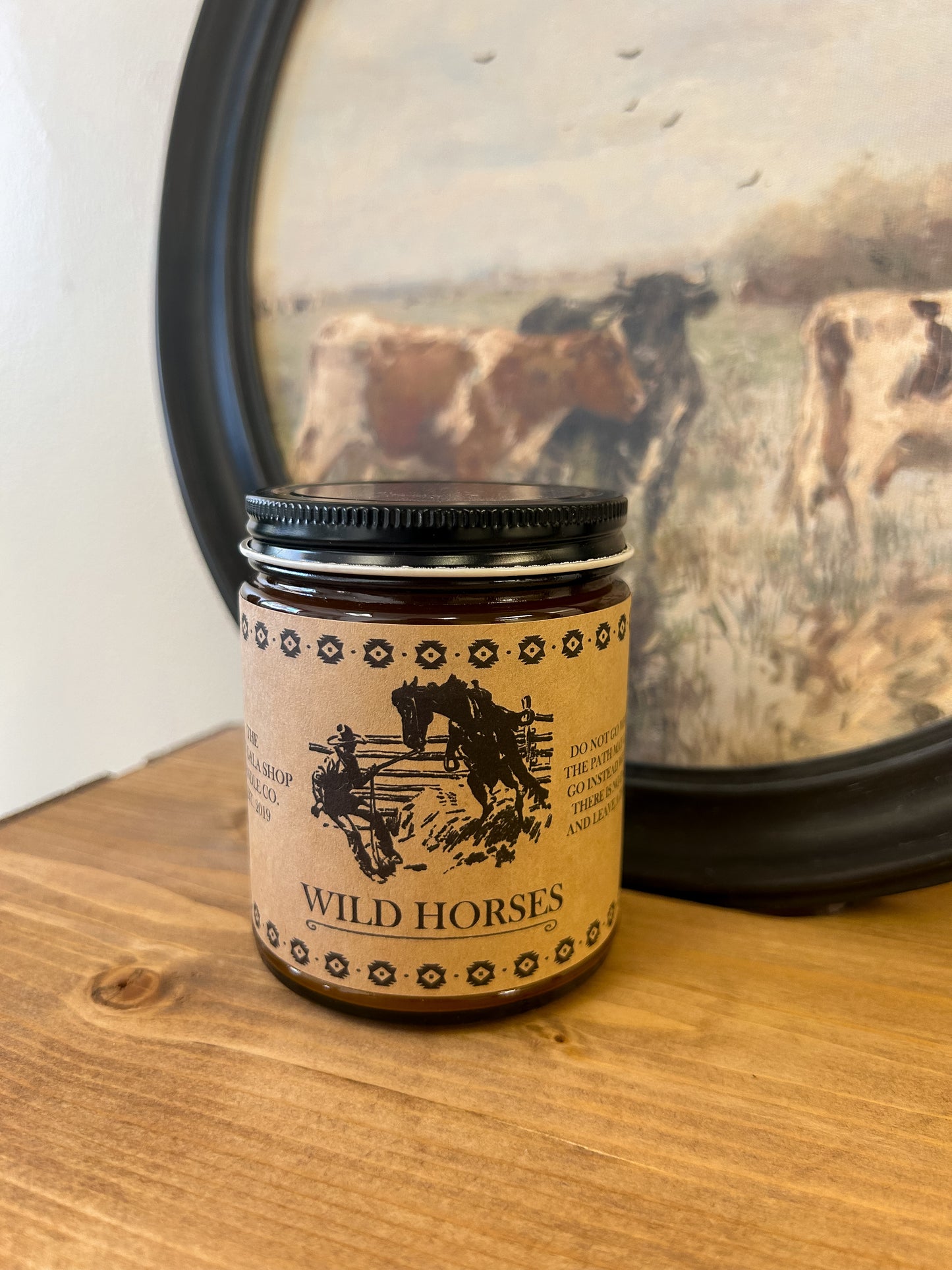 The Wild Horses Candle