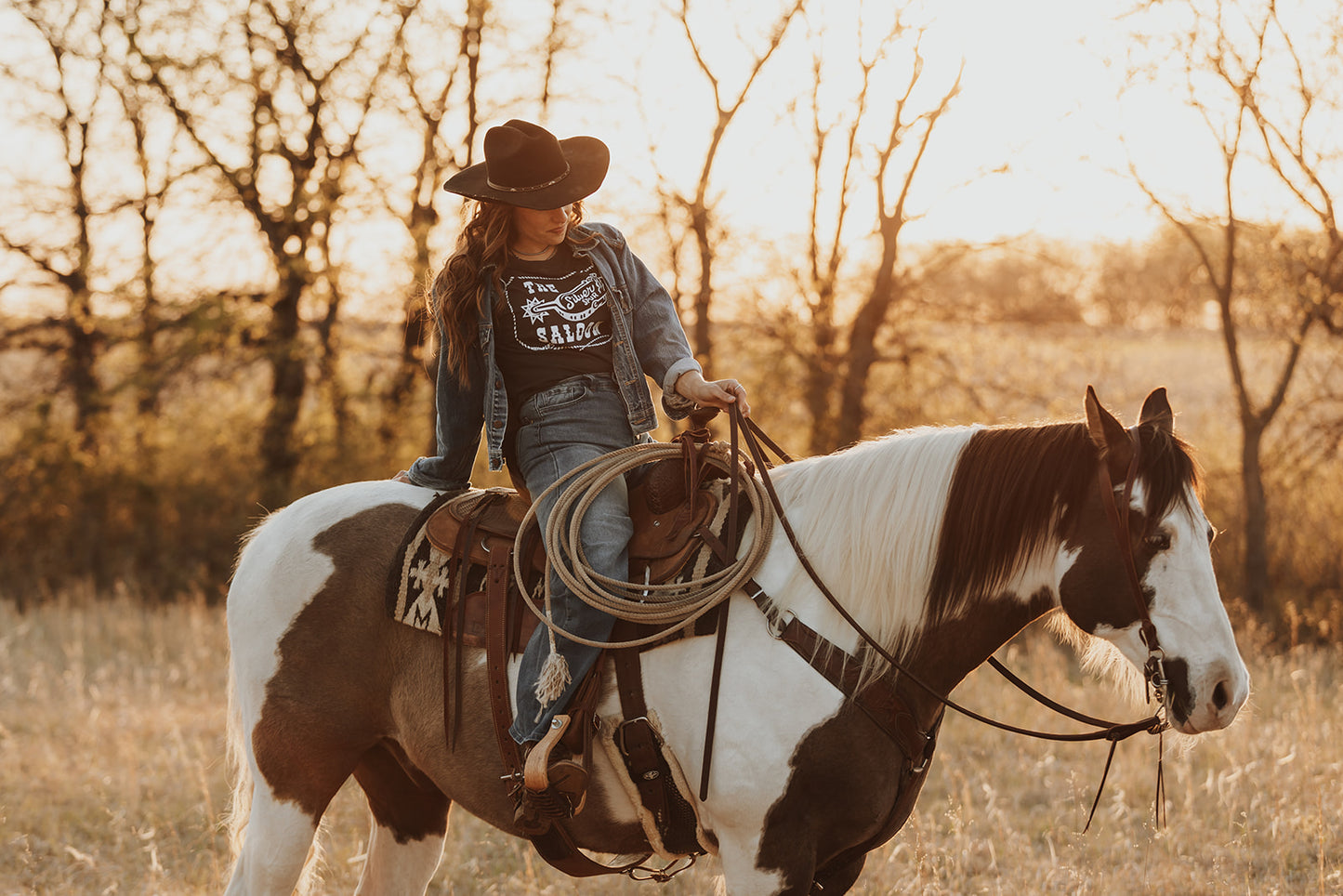 The Silver Spur Cropped Tee