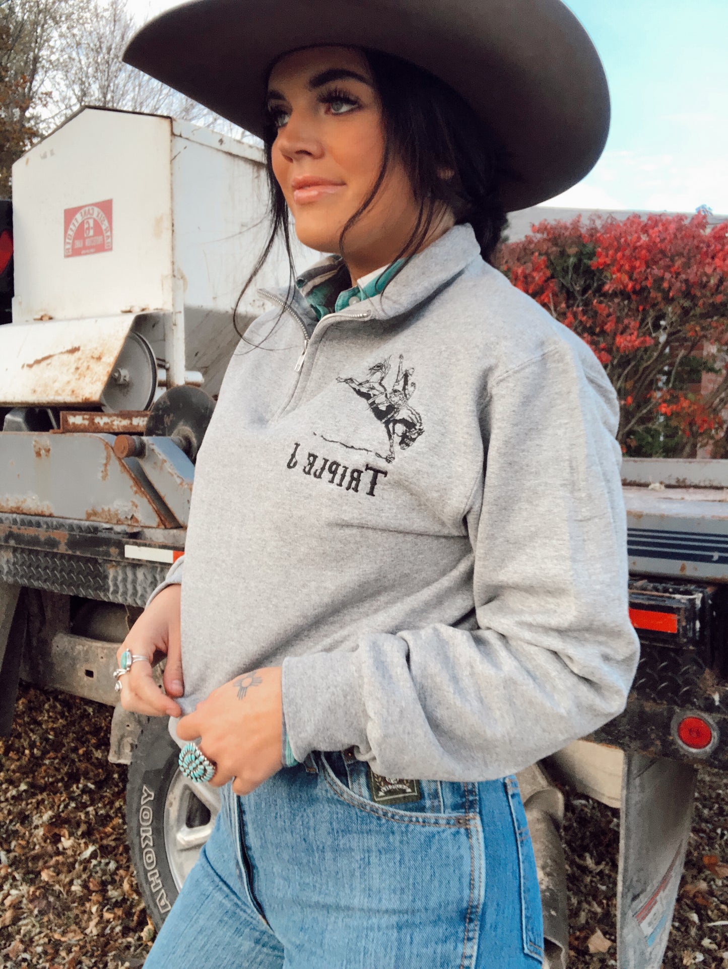 The Bucking Horse “Triple J” Pullover