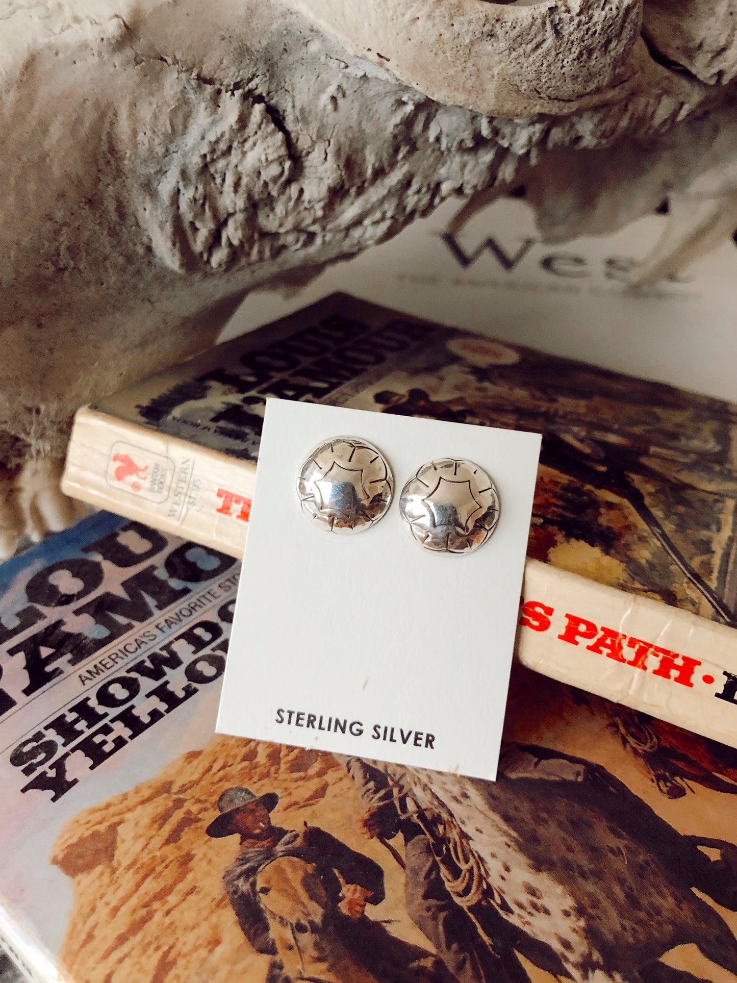 The Stamped Sterling Studs